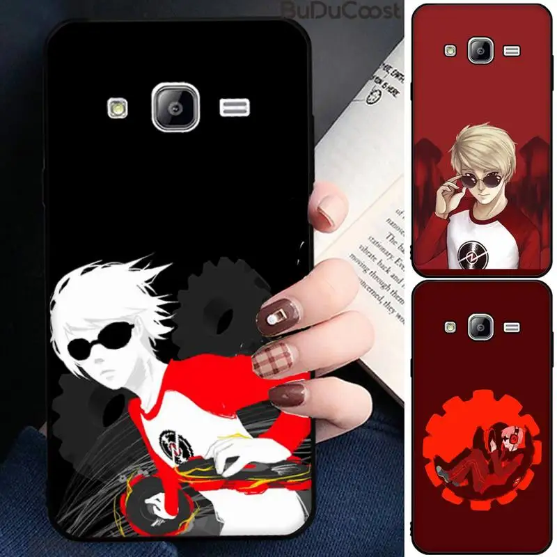 Riccu Homestuck Dave Strider чехол для телефона Samsung Galaxy J7 J6 J8 J4 J4Plus DUO 2018 J7NEO J7Core J2 J5 Prime |