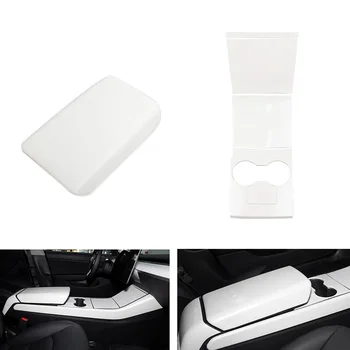 

Car Center Console Pad Armrest Box Protective Cover Center Console Wrap Cover Interior Decoration for Tesla Model 3