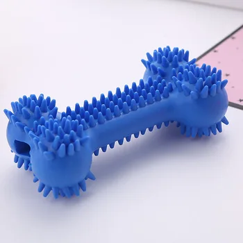 

Toothbrush Aggressive Molar Funny Teeth Cleaning Brushing Rubber Soft Chew Toy Dental Care Training Bone Shape Stick Pet Dog