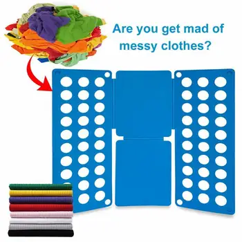 

Creative Folding Clothes T-shirt Stacking Board Save To Fold Time Organizer Manage Clothes Quickly Space F5H7