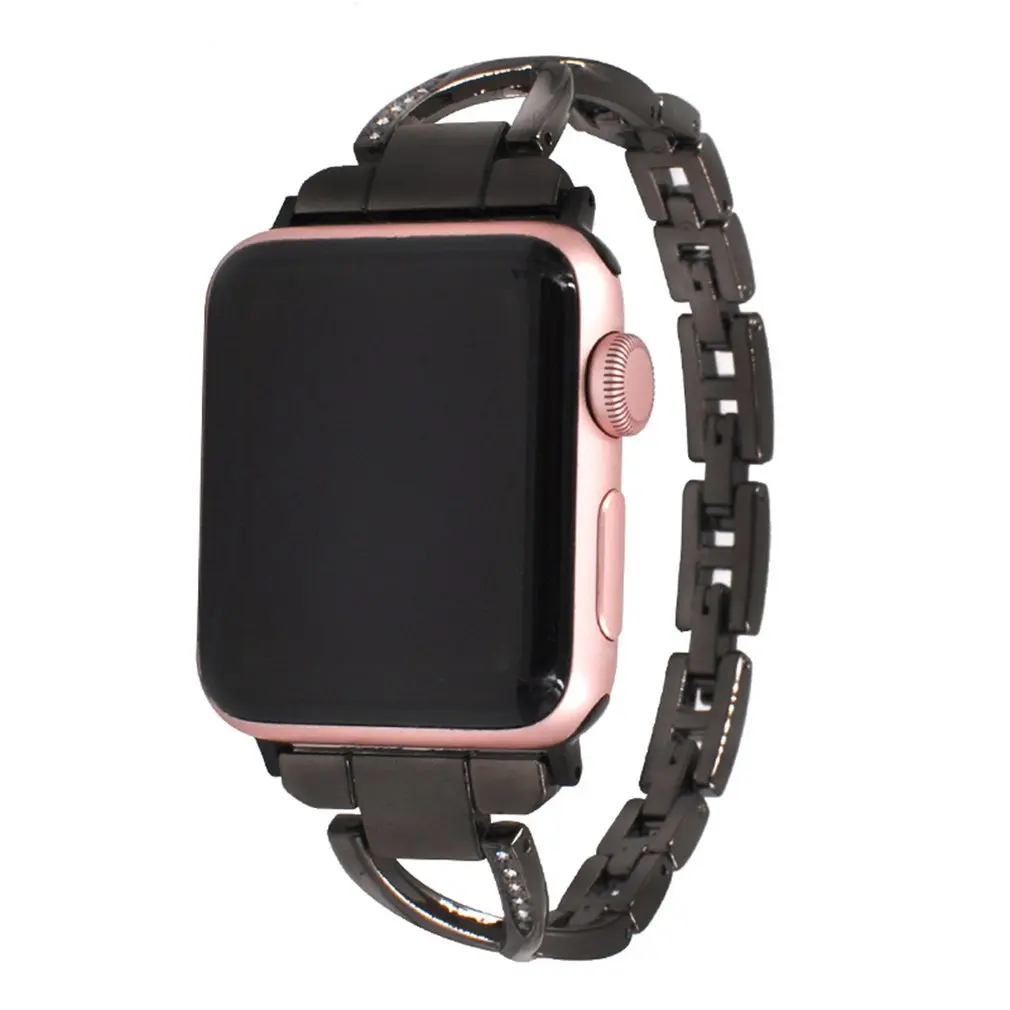 Браслет Ремни светящиеся для Apple Watch123 светящиеся бусины часы ручной работы с металлические браслеты модные подчеркивает индивидуальность Новинка