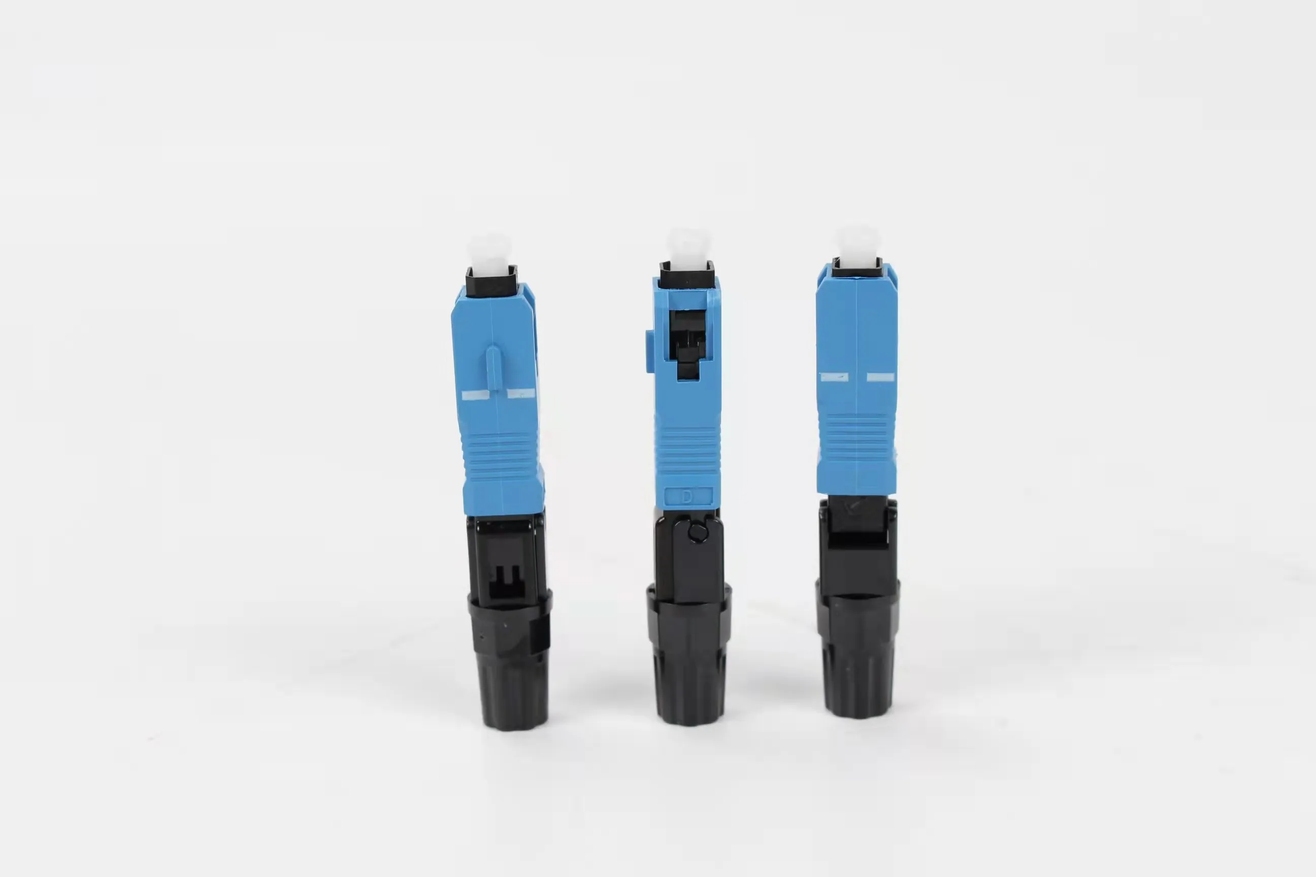 FTTH Embedded Fiber Optic Fast Connector SC APC Single Mode Adapter UPC Cold Connection Quick Field Assembly |