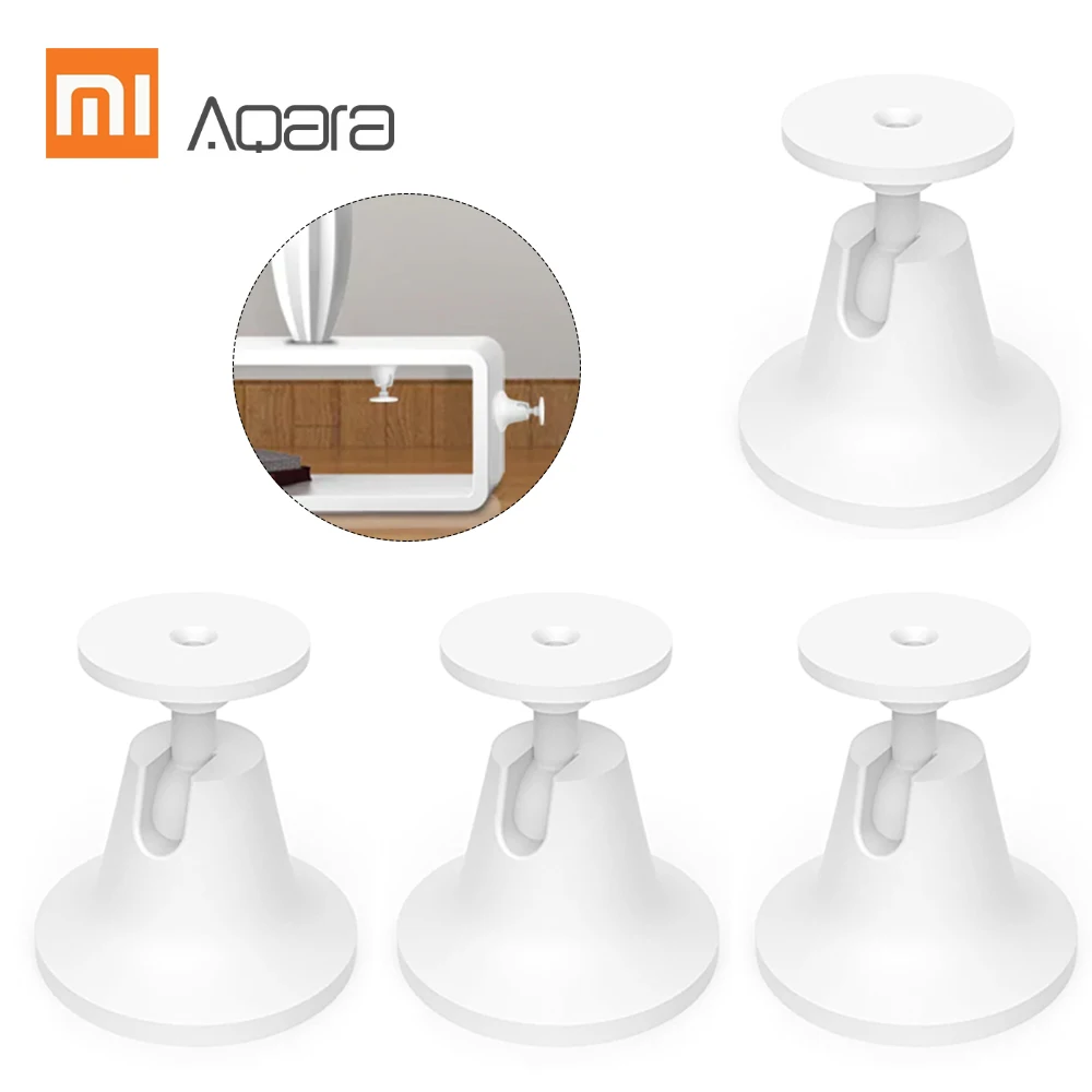 4PC PIR Sensor Base Aqara RTCGQ11LM Mijia интеллектуальный датчик человеческого тела домашний датчик дистанционного управления инфракрасный датчик движения человека PIR - Цвет: 4PC PIR Sensor Base