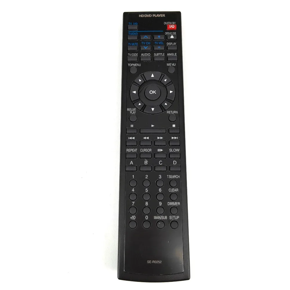 Новый оригинальный SE-R0252 для Toshiba HD DVD плеер Пульт дистанционного управления HD-A2 A20
