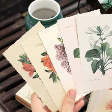 30 шт./компл. Винтаж травы завод Почтовые открытки поздравительная открытка Рождественская открытка поздравительная открытка