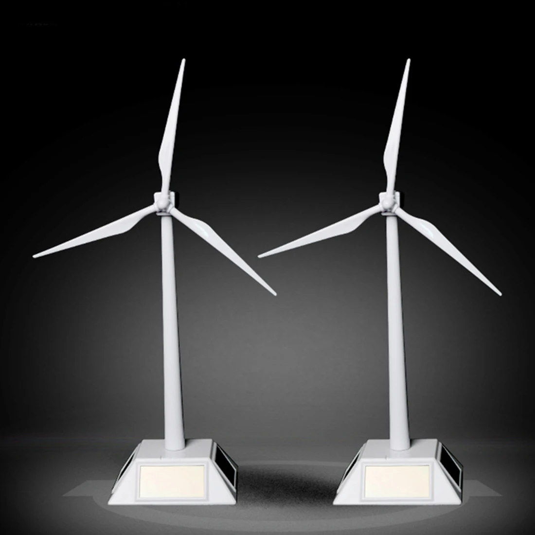  Solar Powered Windmill Toy Solar Energy Science Teaching Tool Home Garden Desk Ornament Christmas G