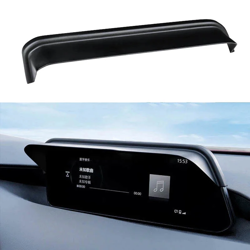 Car Center Console Navigation Screen Sunshade Cover Accessories for