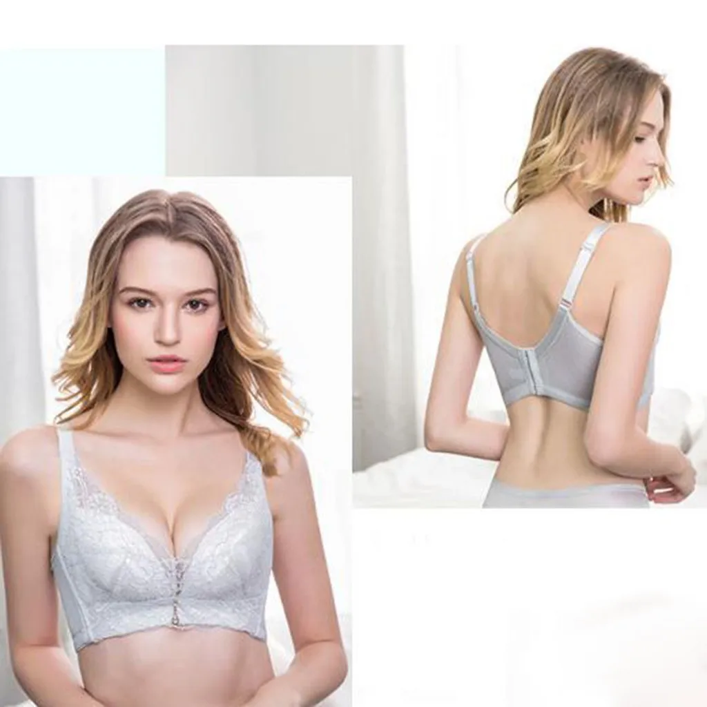 Горячая Распродажа кружевная Цветочная вышивка Bralette Сексуальное белье комфортное бесшовное Регулируемые бюстгальтеры для женщин беспроводной бюстгальтер пуш-ап нижнее белье* X