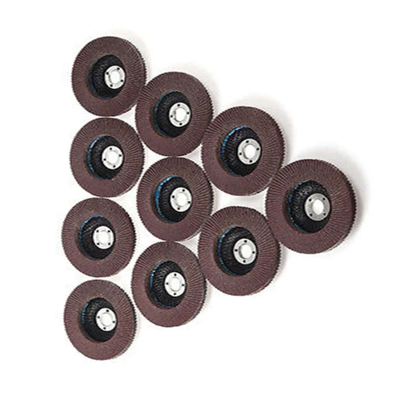 10pcs Accessories Sandpaper Sanding Flap Sanding Disc Set Polishing Wheel Set UK