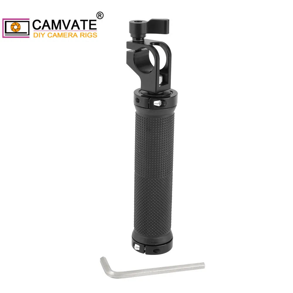 Резиновая рукоятка CAMVATE для камеры с двухсторонним фиксирующим кольцом и 19 мм