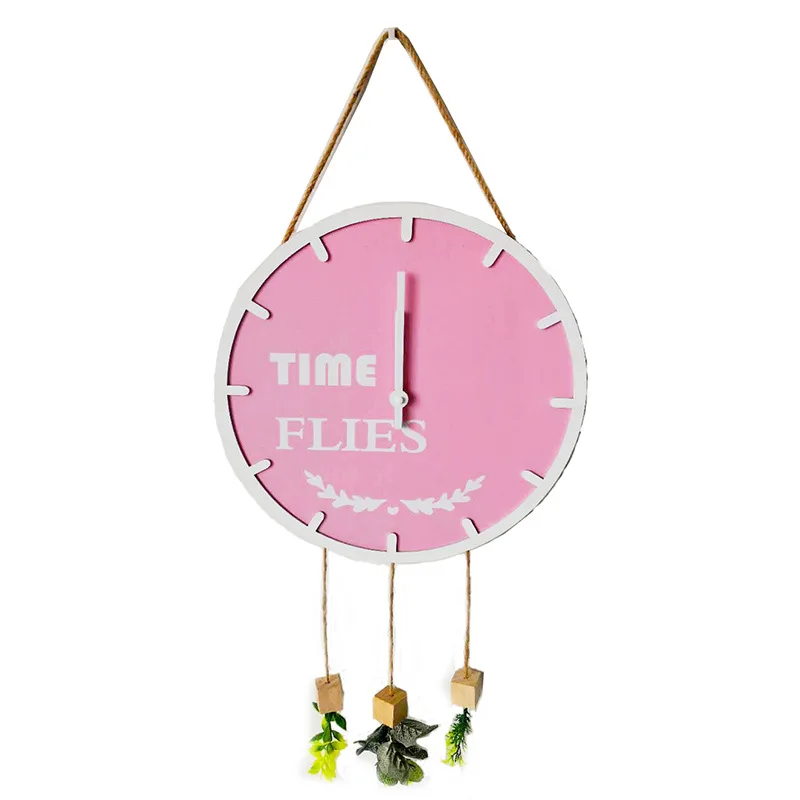 

Rural 3d Large Wall Clock Mechanism Wood Watches Living Room Creative Decorative Clocks Horloge Murale Design Moderne Home SC142