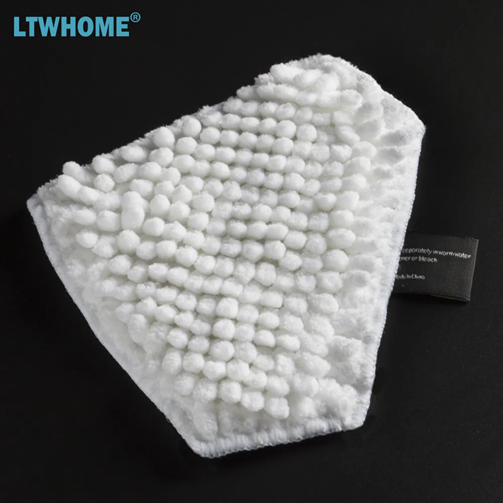 LTWHOME Сменные подушечки из микрофибры и коралловые подушечки, подходящие для BLACK+DECKER паровой швабры, по сравнению с FSMP30, FSMP20, SMP30, SMP20