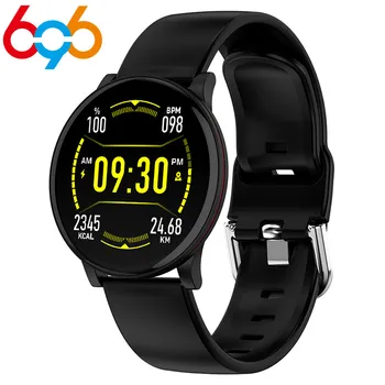 

696 W9 Smart Watch Heart Rate Monitoring Weather Display WirstBand Waterproof Sports Smart Bracelet Fitness Tracker Smartwatch