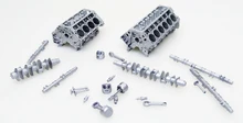 Maßstab 1:18 Harz Druckguss Simulation Modell V8 V12 Motor Statische Zylinder Kolben Ventil Core Nockenwelle Szene Layout Modell