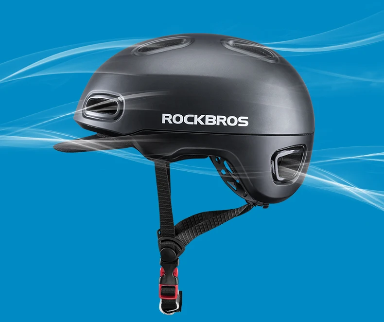 ROCKBROS велосипедный шлем дышащий EPS цельно-Формованный велосипедный унисекс ударопрочный шлем регулируемая шапка Велосипедное снаряжение