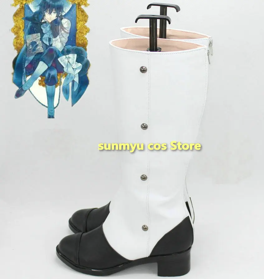 

The Case Study of Vanitas Vanitas Vanitas no Carte Cosplay Boots Shoes Custom Size Halloween Vanitasu no Karute