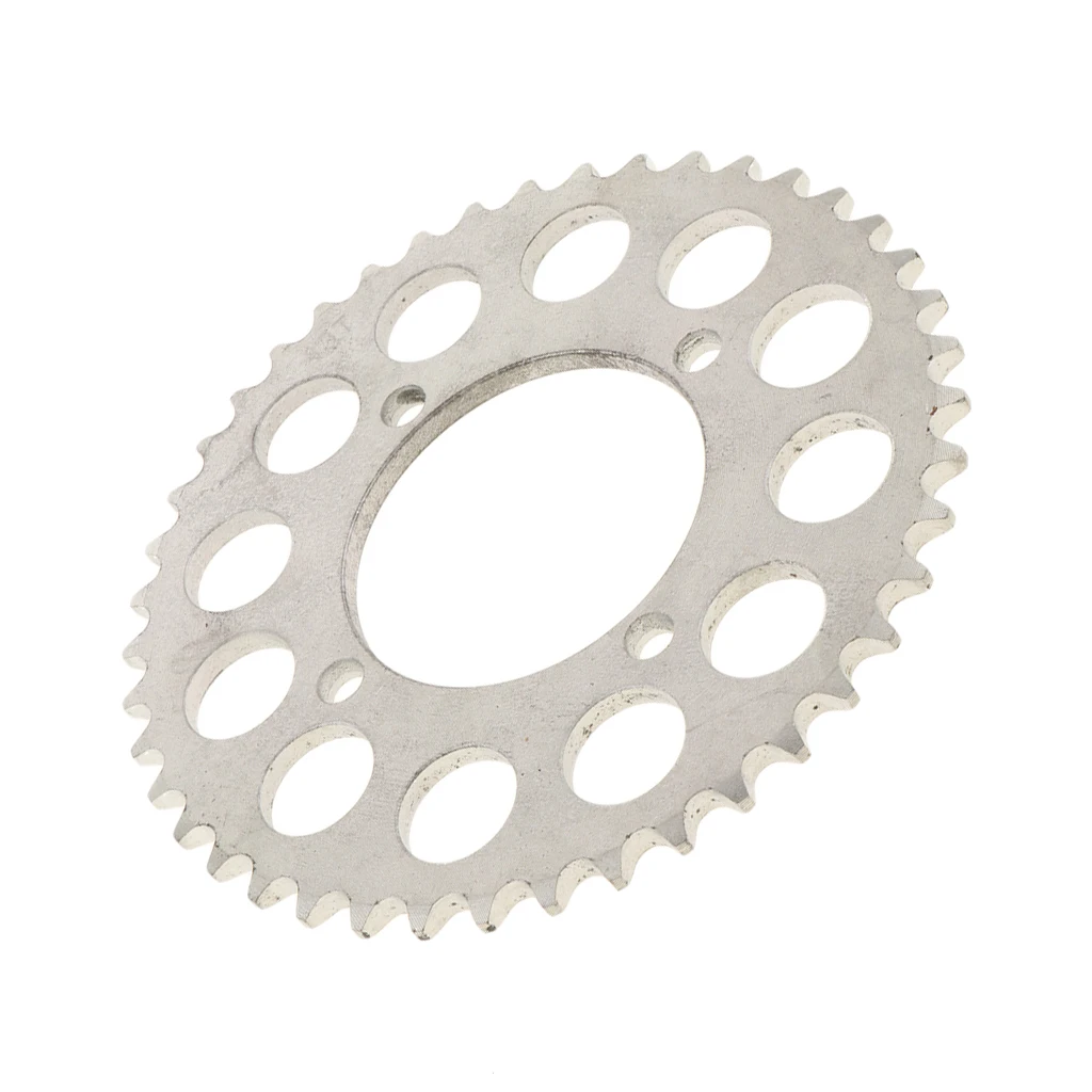 Motorcycle Driven Replacement 420 Chain 43 Tooth Rear Sprocket for 125cc 140cc 150cc 160cc Motorcycle Dirt Bike