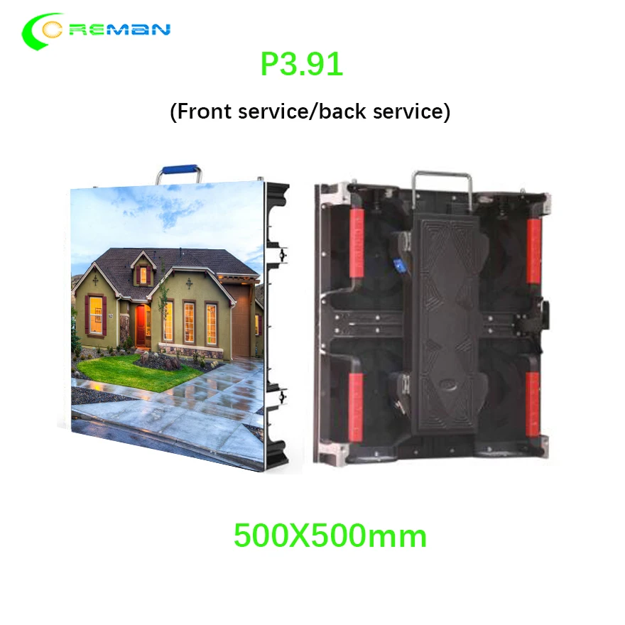 Комнатный светодиодный дисплей модуль точечной матрицы 250X250 P3.91 полноцветный
