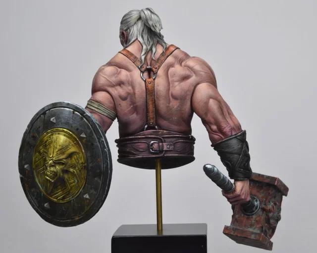 1/10  Resin Model Bust GK，Male role， Unassembled and unpainted kit 3