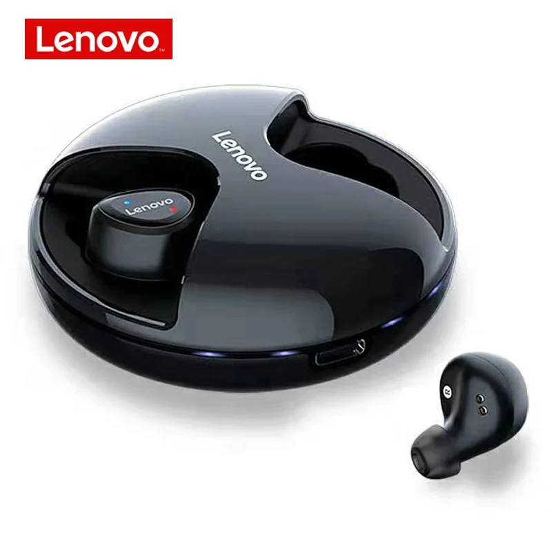 Lenovo R1 Bluetooth TWS беспроводные наушники V5.0 IPX5 с микрофоном бас стерео двухсторонние