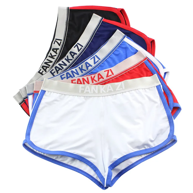 Mens Boxers Sexy Underwear Low Rise Underpants Boxer Shorts Comfortable Soft Male Slip Homme Panties Mini Trunks Men's Lingerie | Мужская