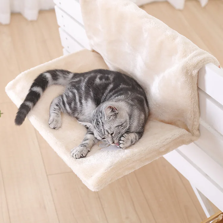 Кошка кровать регулируемое окно кошка радиатор Lounge гамаки для кошки Китти Висячие кровати Перевозчик домашних животных кровать сиденье гамак