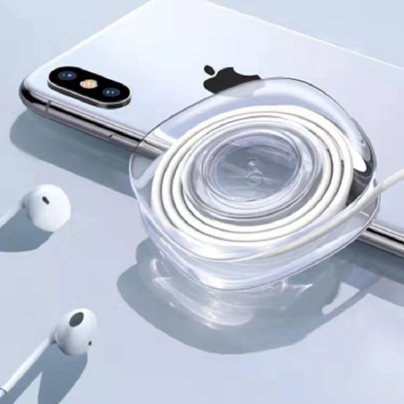 

Universal Phone Holder Desk Nano Wall Stand No Trace Cable Winder Strong Adsorption Gel Pad Paste Tablet Shelf Car Mount Holders