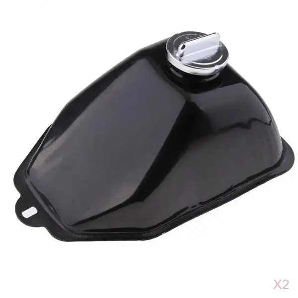 2x Fuel Gas Tank W/ Cap For Chinese Made 70cc 125cc Kids Youth ATV Go Kart