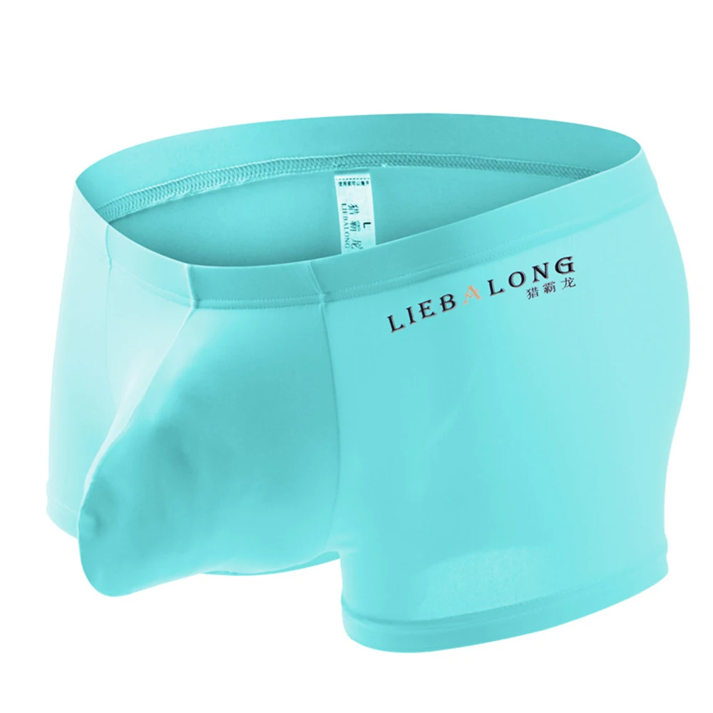 

Сексуальное нижнее белье, трусы, мужские трусы, мягкие брифы, гладкие шорты с большим выпуклым мешочком, одежда