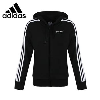 

Original New Arrival Adidas W E 3S FZ HD Women's jacket Hooded Sportswear