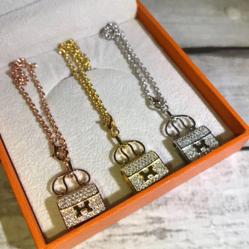 Модный бренд, сумка, браслет для женщин, девушек, изысканные браслеты с ключами, серебро 925 пробы, ювелирные изделия, известная марка ювелирных изделий, 3 цвета