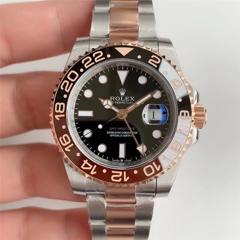 

2020 new Rolex- high-end fashion three-needle simple automatic movement watch AAA men and women casual watch watch gift 1525