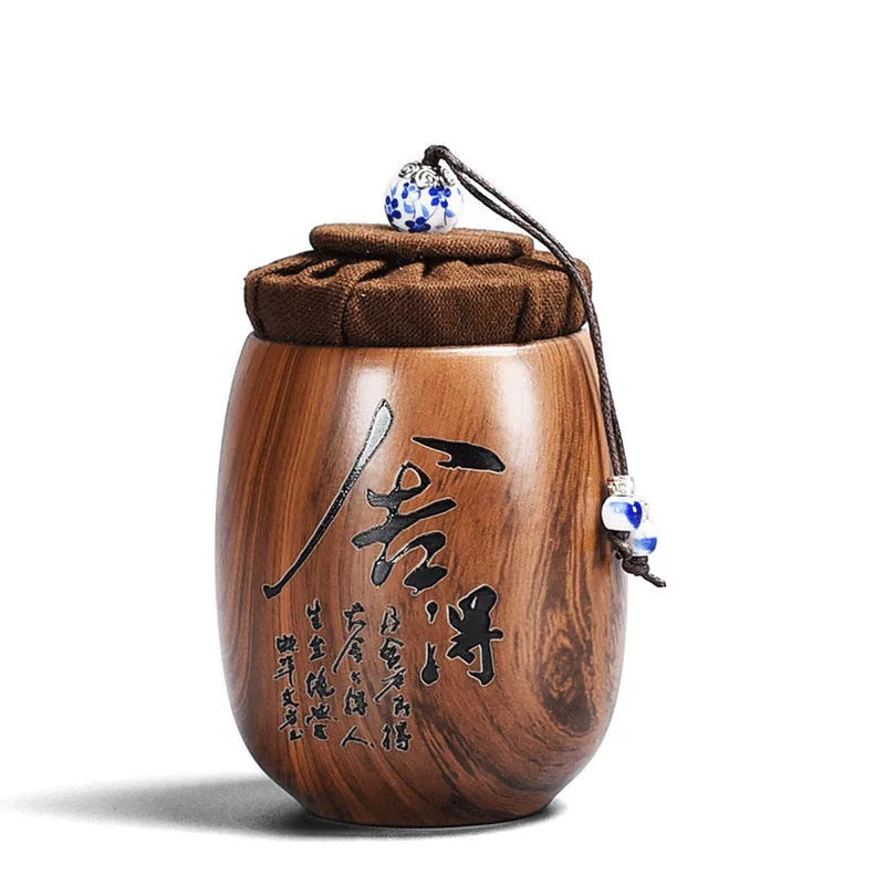 Новый дизайн Retra из фиолетовой глины под Чай ящик для хранения банки Home Decor