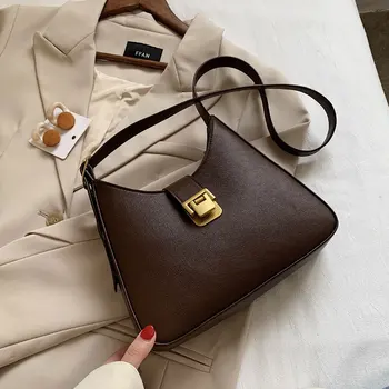 

Luxury Women Handbag PU Leather Shoulder Bag vintage Large Capacity Crossbody Bags For Women High Quality Tote Female Purse 2020