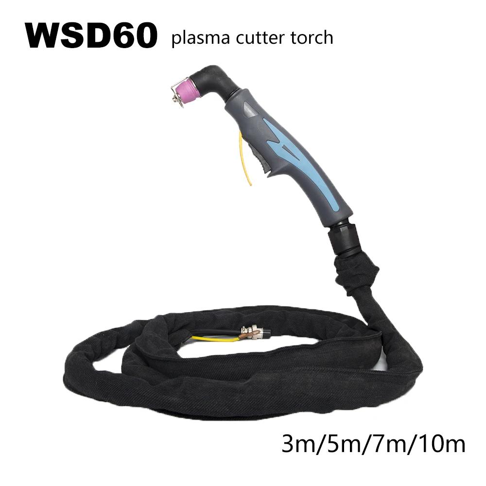 AG60 SG55 WSD60 Plasma Cutter Cutting Torch Gun Pilot Arc Completed 3/5/7M CUT 18mm
