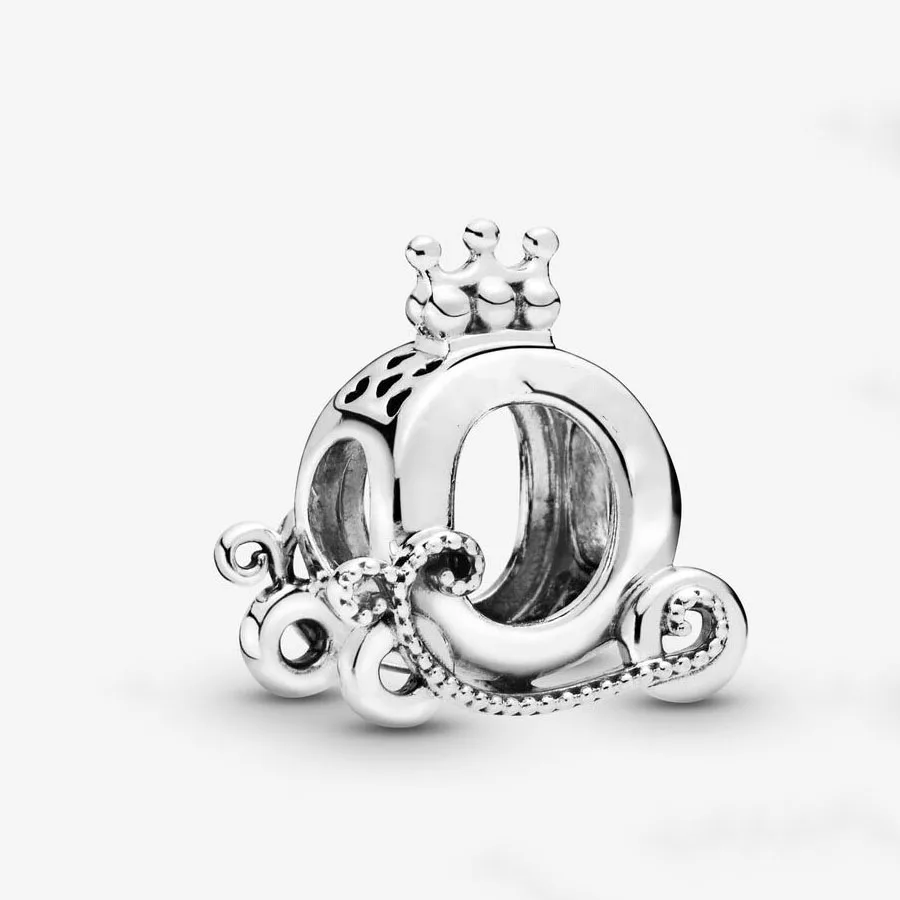 11567410303 Polished Crown O Carriage Charm