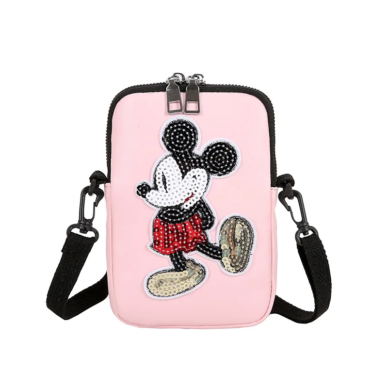 Disney shoulder bag Mickey mouse lady messenger shoulder cartoon bag female new casual messenger shoulder bag