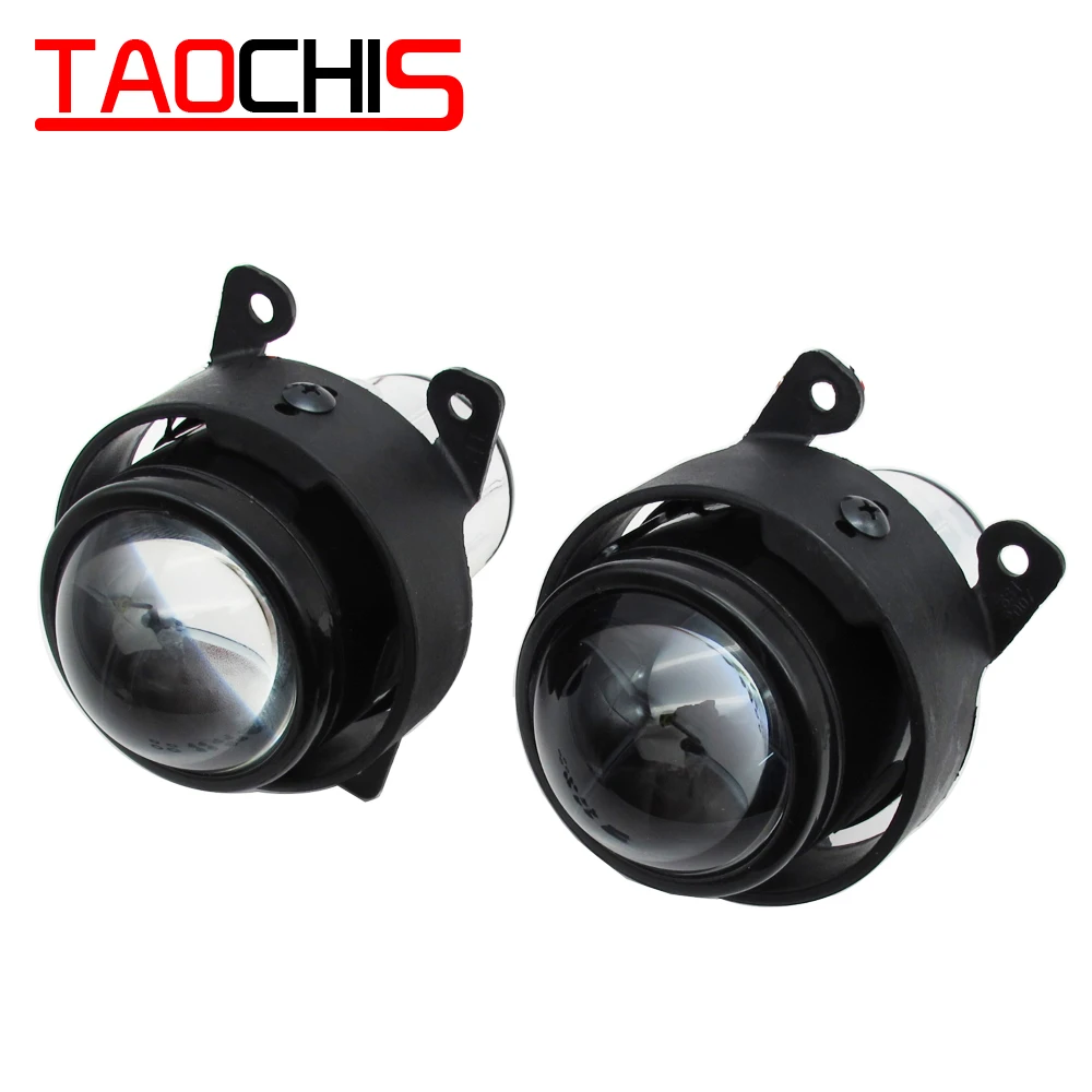 

TAOCHIS Car Lamp HID Bi-xenon Fog Light Projector Lens Retrofit For Ford Citroen Subaru Renault Suzuki Swift PEUGEOT OPEL H11