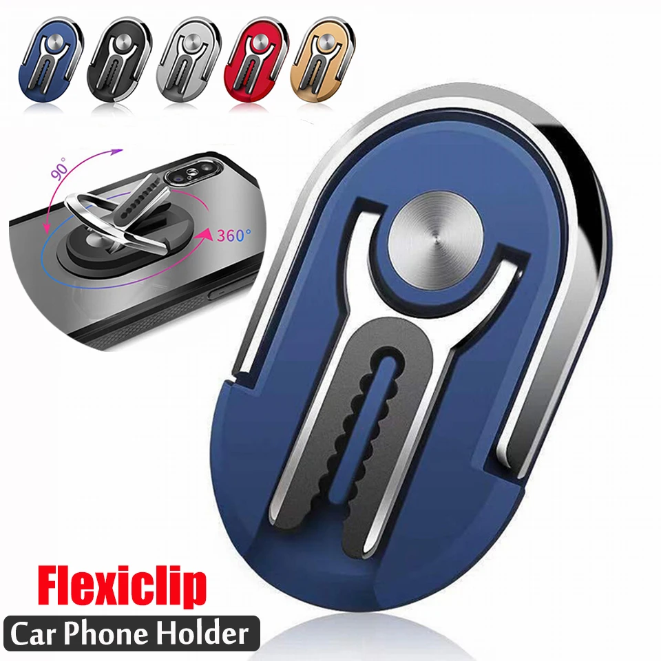 

5Pcs Multipurpose Mobile Phone Bracket Rotatable Car Phone Holder Car Holder Ring Phone Stand Car Air Vent Phone Holder Stand