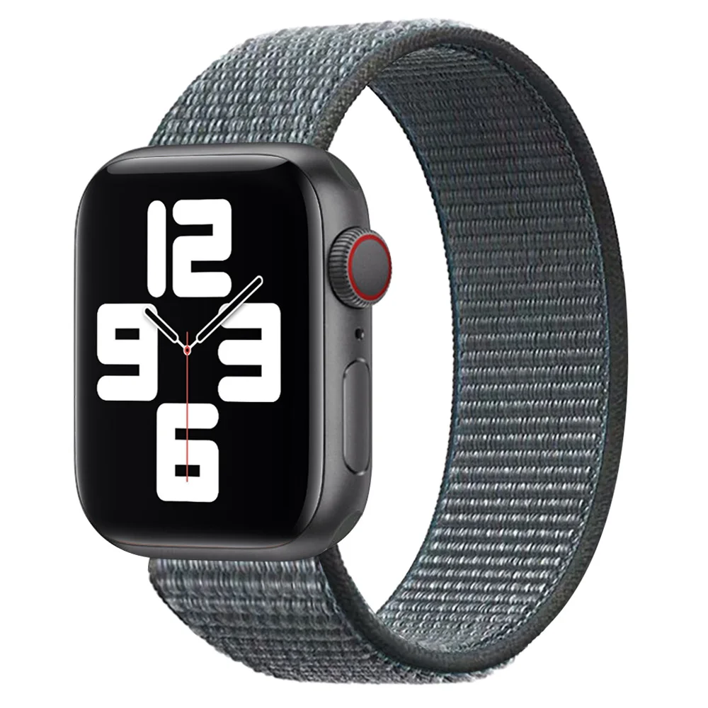 Aceshley Hot Selling 2021 New Upgrade Braided Solo Loop Elastic Nylon Straps for Apple Watch Band Series 6/SE/5/4/3/2/1