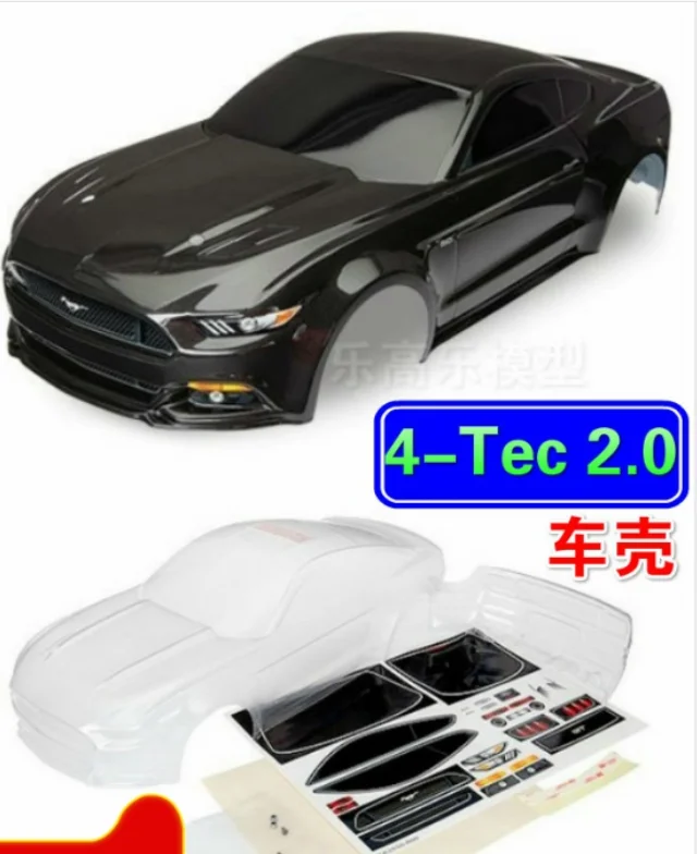 Радиоуправляемая машина OnRoad Clear GT Mustang GT 60 s корпус 200 мм HPI Kyosho Tamiya Redcat HSP 1-10 Масштаб Yokomo Drift 1965 Ford Shelby - Цвет: ford body