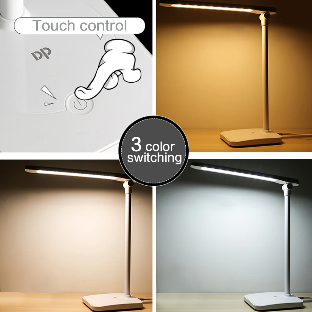 Светодиодсветильник Настольная лампа с сенсорным выключателем 40 шт. 3 светильник