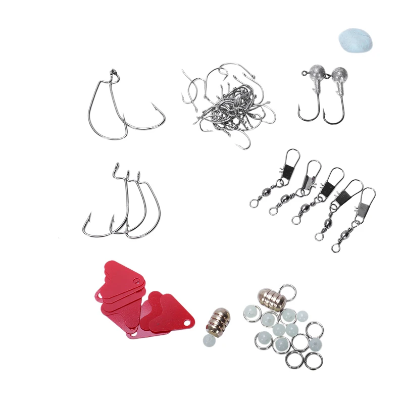 HOT-142 Pcs Fishing Bait Set Multi-Function Full Swimming Layer Bait Metal Plastic Composite Bait Set