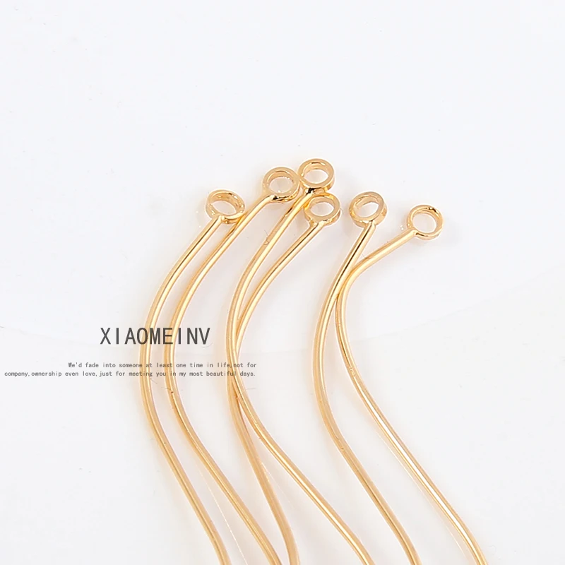 

6pc handmade jewelry accessories genuine gold electroplating color preserving practical twisted s shape double head hanging earr
