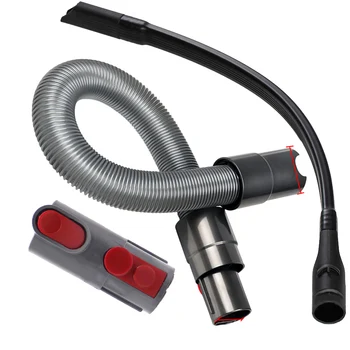 

Flexible Crevice Tool +Adapter + Hose Kit For Dyson V8 V10 V7 V11 Vacuum Cleaner For As A Connection And Extension