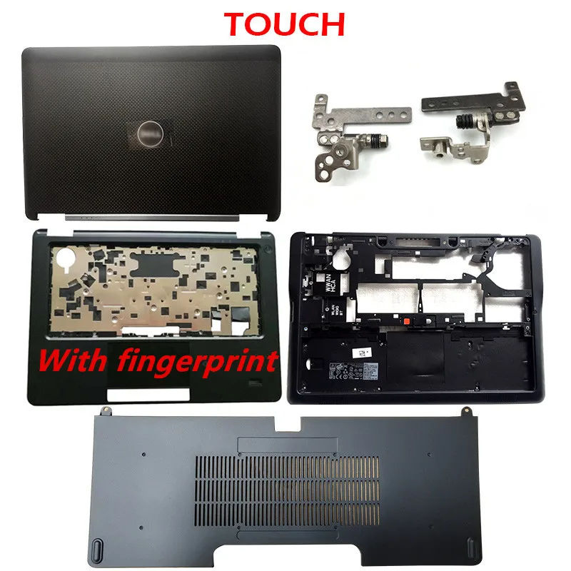 For Dell Latitude E7250 LCD Back Cover/Front Bezel/Palmrest/Bottom Case Cover 0TWKC5 04XG2K 0V5Y98 0Y0T7F 0M081X 05JK6H 08MV8D 