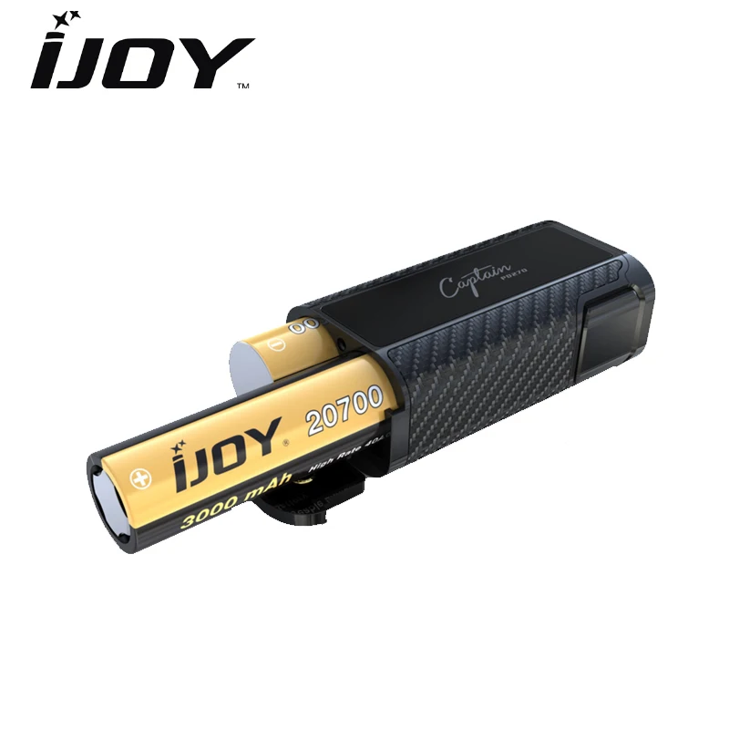 Новая модель IJOY Captain PD270 Box MOD 234 Вт NI/TI/SS TC электронная сигарета Vaper Power by Dual 20700 Vape Mod