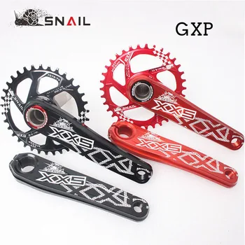 

SNAIL MTB Bike Chainset Offset 6mm 30T/32T/34T Chainring 170mm Mountain Road Bicycle Crank 8-11S for GXP XX1 X9 XO X01 Crank Set