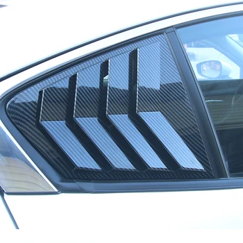 

For Mazda 3 M3 Mazda3 2019 2020 Rear side Window Venetian blinds, triangular window Exterior decoration Cover