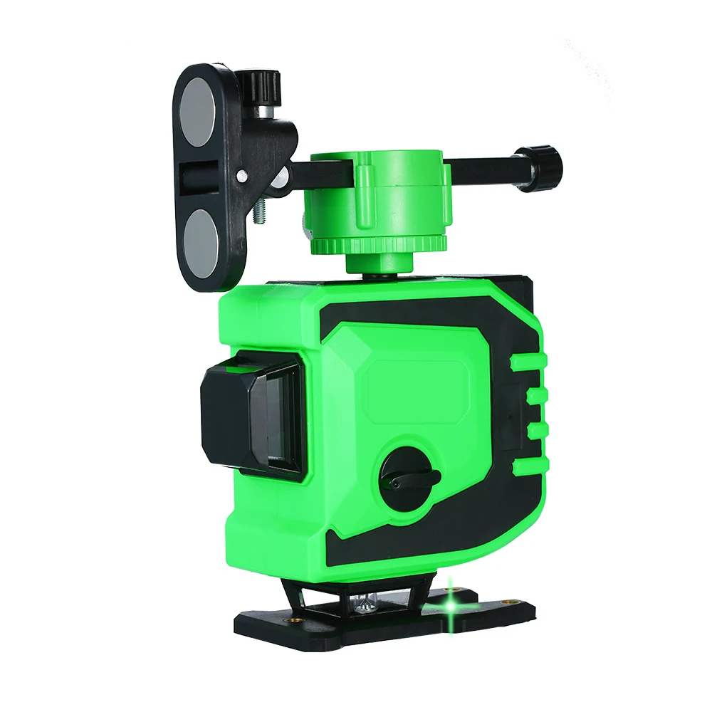 

Green Laser Level Remote Control 12 Lines 3D Level Instrument Professional Self-Leveling Laser Level 360 Construction Tools